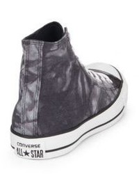 Converse Printed Canvas High Top Sneakers