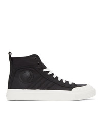 Diesel White And Black S Astico Sneakers