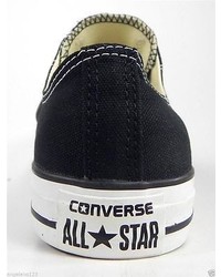 Converse All Star Black White Low Top Shoes Canvas Sneakers Size 8 Chucks