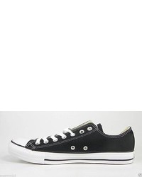 Converse All Star Black White Low Top Shoes Canvas Sneakers Size 8 Chucks