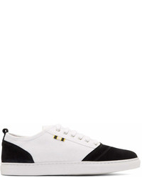 Aprix White And Black Apr 001 Sneakers