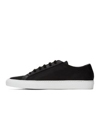 Common Projects Black Achilles Metal Mesh Low Sneakers