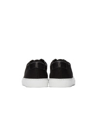 Common Projects Black Achilles Metal Mesh Low Sneakers