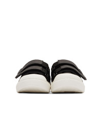Regulation Yohji Yamamoto Black And White Sneakers