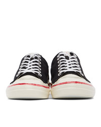 Marni Black Canvas Gooey Sneakers