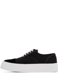 Undercoverism Black Canvas Low Sneakers