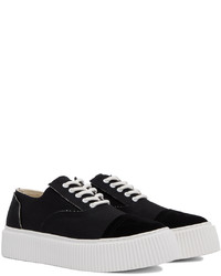 Undercoverism Black Canvas Low Sneakers
