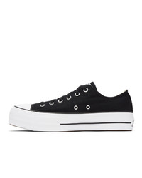 Converse Black Chuck Taylor Lift Low Sneakers