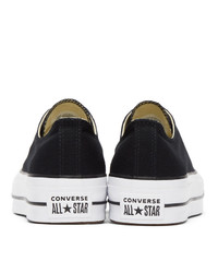 Converse Black Chuck Taylor Lift Low Sneakers
