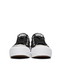 Converse Black Chuck Taylor Lift Platform Sneakers