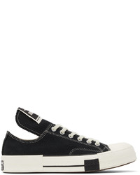 Rick Owens DRKSHDW Black Converse Edition Drkstar Lo Sneakers