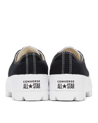 Converse Black Lugged Chuck Taylor Low Sneakers