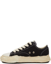Miharayasuhiro Black Over Dyed Og Sole Peterson Sneakers