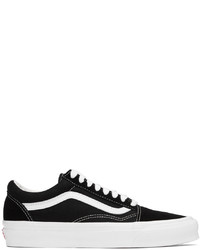Vans Black White Og Old Skool Lx Sneakers