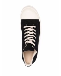 Rick Owens DRKSHDW Contrasting Toe Cap Sneakers