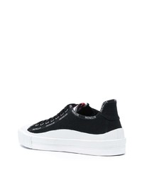 Moncler Glissiere Low Top Canvas Sneakers