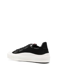 Moncler Glissiere Low Top Canvas Sneakers