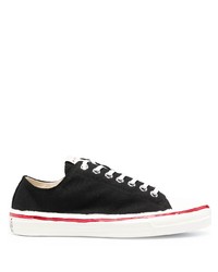 Marni Gooey Canvas Lace Up Sneakers