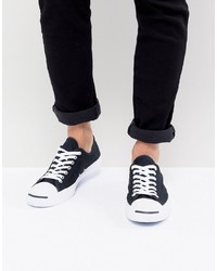 Converse Jack Purcell Ox Plimsolls In Black 1q699