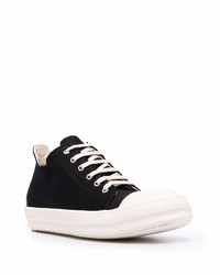Rick Owens Low Top Canvas Sneakers
