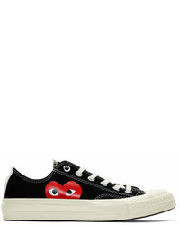 Comme des Garcons Play Black Converse Edition Chuck Taylor All Star 70 Sneakers