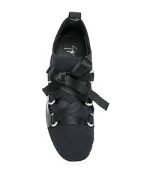 Giuseppe Zanotti Design Slip On Ribbon Tie Sneakers