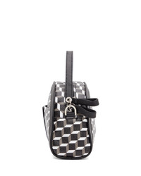 Pierre Hardy Black And White Cube Moon Messenger Bag
