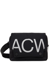 A-Cold-Wall* Black Stria Messenger Bag