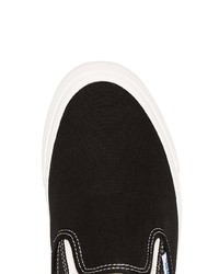 Vans Black And White Ua Classic Slip On Dx Cotton Sneakers