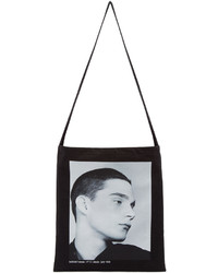 Black and White Canvas Tote Bag
