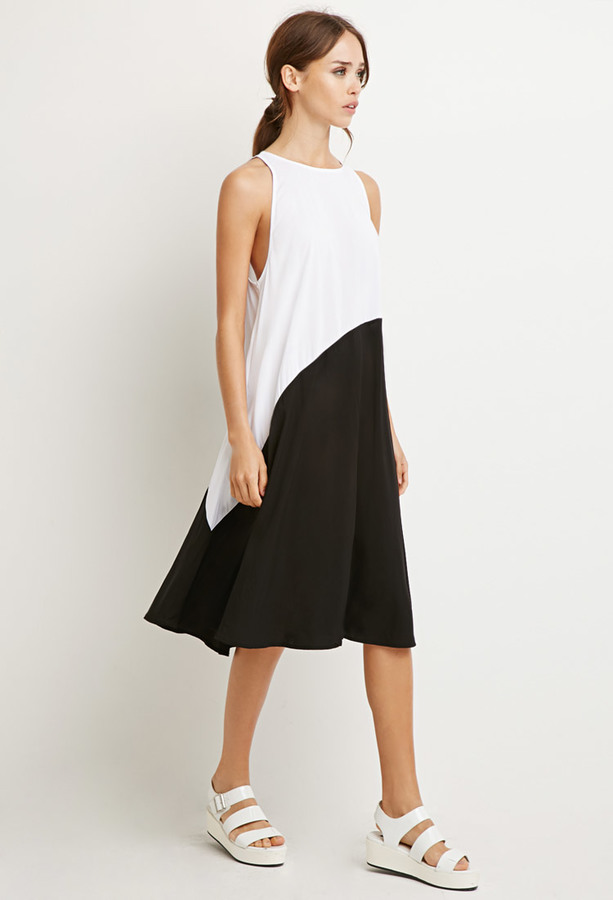 trapeze dress forever 21