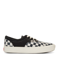 Vans Black And White Checkerboard Comfycush Era Sneakers