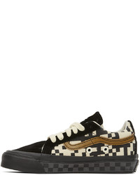 Vans Black Off White Taka Hayashi Edition Sk8 Lo Reissue Sneakers