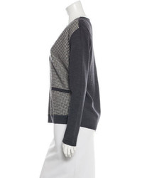 See by Chloe See By Chlo Checked Wool Cardigan