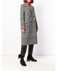 Ermanno Scervino Double Breasted Checked Coat
