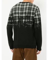 Education From Youngmachines Faded Check Sweater