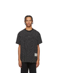 A-Cold-Wall* Black Grid T Shirt