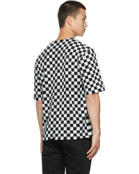 Saint Laurent Cotton Checkerboard T Shirt