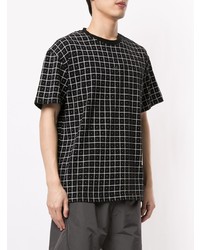 A-Cold-Wall* Grid Print Logo Patch T Shirt