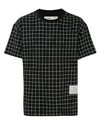 A-Cold-Wall* Grid Print Logo Patch T Shirt