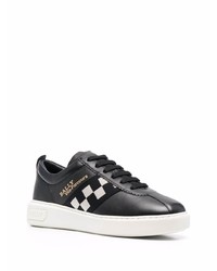 Bally Check Print Low Top Sneakers