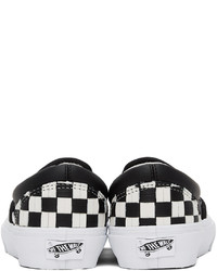 Vans Black White Slip On Vlt Lx Sneakers