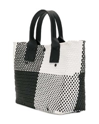Truss Nyc Contrast Check Tote