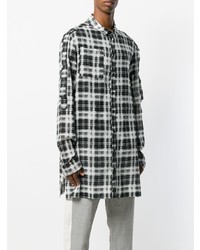 Lost & Found Rooms Check Oversized Shirt