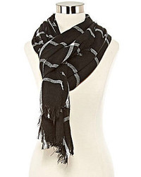 jcpenney Cashmere Like Windowpane Oblong Scarf