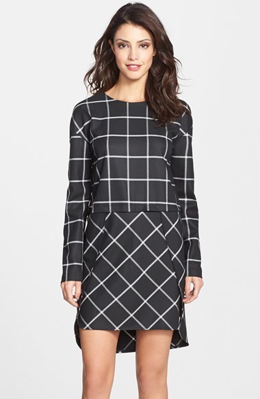 long sleeve shift dress uk