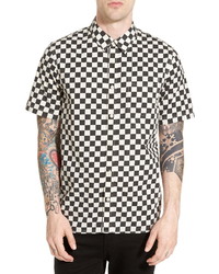Vans Cypress Checker Regular Fit Short Sleeve Print Woven Shirt