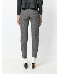 Carven Checked Tapered Trousers