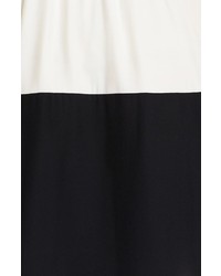 Parker Tangier Chevron Stripe Silk Maxi Dress