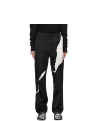 Post Archive Faction PAF Black And White 31 Center Trouser